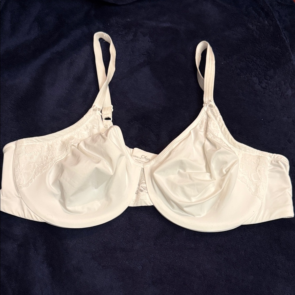 Olga Cream Lace Bra
